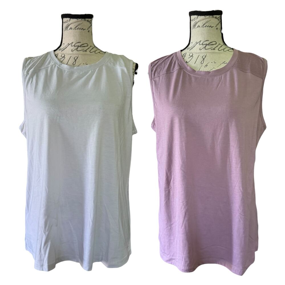 Mondetta 2 Active Wear Tank Top Shirts Size Large